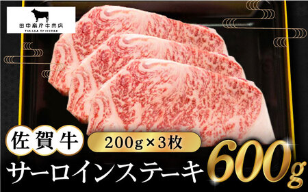 佐賀牛 サーロインステーキ200g×3枚 HBH009 ステーキ サーロイン 佐賀牛 和牛 国産