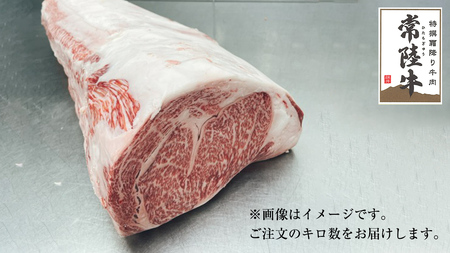 常陸牛 A5 等級 サーロイン ブロック 10kg ( 茨城県共通返礼品 ) 黒毛和牛 国産 業務用 大量 ブロック肉 塊 お肉 肉 A5ランク ブランド牛 牛肉 ひたち牛 ブランド和牛 ステーキ用