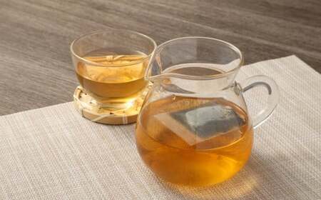 豊かな味わい 長崎玉緑茶金印 (100g×3本) 長崎びわ茶ティーバッグ (2.5g×10パック×1袋) ／ 詰め合わせ 詰合せ つめあわせ セット 緑茶 玉緑茶 お茶 茶 長崎 東彼杵町茶葉 常温 