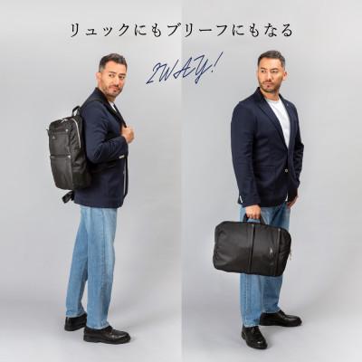 ふるさと納税 豊岡市 ビジネスリュック　豊岡鞄(ブラック)CDTC-007 |  | 01