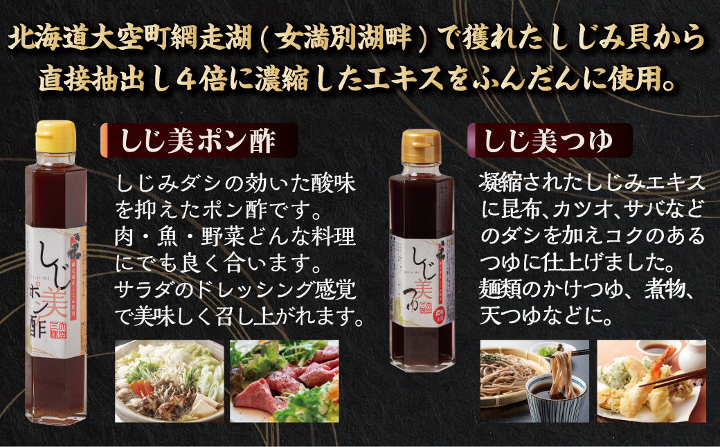【定期便2回】醤油 しじ美シリーズ お試しセット【日本ギフト大賞北海道賞受賞】 OSH006