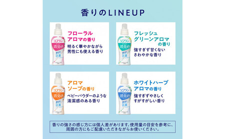 ライオン「ソフランプレミアム消臭」（アロマソープの香り）替特大セット(950ml×6個)