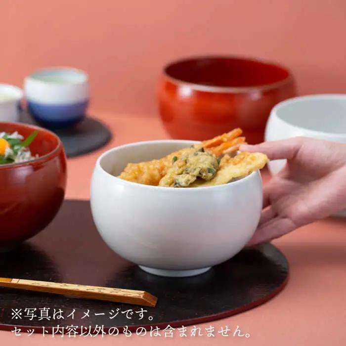 【波佐見焼】モノトーン 丼 白 3点セット どんぶり 丼ぶり【西海陶器】 67594 3[OA252] 波佐見焼