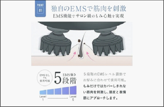 NIPLUX ヘッドケア EMS HEAD SPA Pocket ヘッドスパ 美顔器 自宅 マッサージ LED コンパクト スカルプ フェイス ボディ 全身 トータルケア 頭皮ケア 美容 家電 美容家