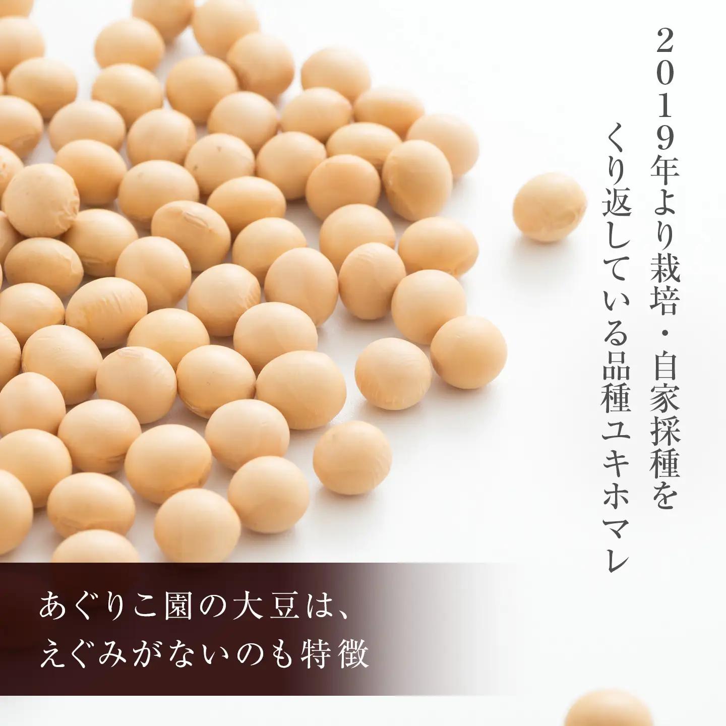 令和7年産 寒締め収穫乾燥大豆 ユキホマレ1kg　| 大豆