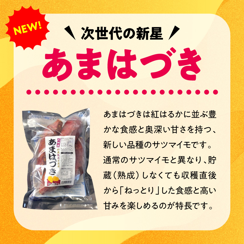 【先行予約】2026年10月より順次発送開始 あまはづき焼き芋 500g×4袋 N0152-YA1115