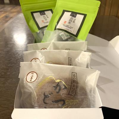 ふるさと納税 城里町 古内茶とかつどら3個セット【つぶあん】 |  | 01