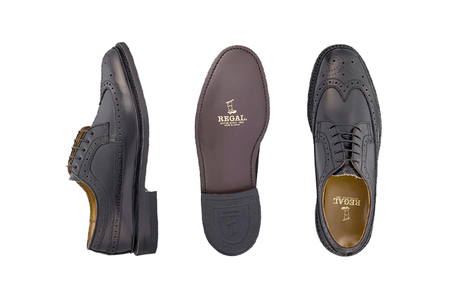 REGAL 2589 NT ウイングチップ ブラック 24.5cm リーガル ビジネスシューズ 革靴 紳士靴 メンズ リーガル REGAL 革靴 ビジネスシューズ 紳士靴 リーガルのビジネスシューズ 