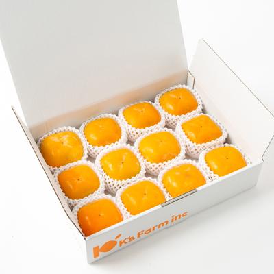 ふるさと納税 橋本市 ケーズファーム　平たねなし柿　12〜13個入　2L〜3Lサイズ |  | 03