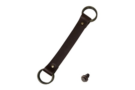 ウオーク社 ふろしきハンド夢二セット（椿/アズキ）（ハンドル色：コゲチャ）