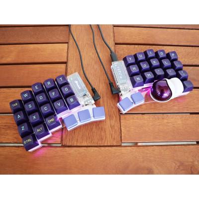 ふるさと納税 飛騨市 トラックボール付き40%左右分割キーボードキット Keyball39 |  | 03