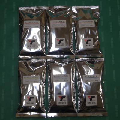 ふるさと納税 川口市 深煎りプレミアムコーヒー飲み比べセット[2] 100g×6種類(豆) |  | 01