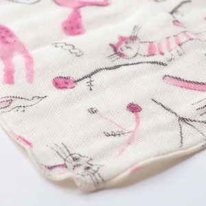 くるみの木 ベビーセット（ピンク）(おくるみ・ハンカチ・スタイ)【krm08】