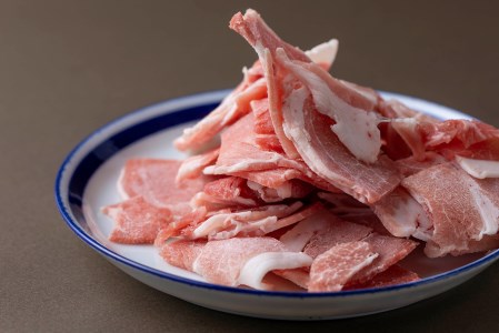 北海道産 健酵豚 小間切れ ＆ ひき肉 計 2.4kg (各400g×3パック) 