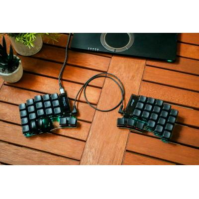 ふるさと納税 飛騨市 トラックボール付き40%左右分割キーボードキット Keyball39 黒 |  | 01