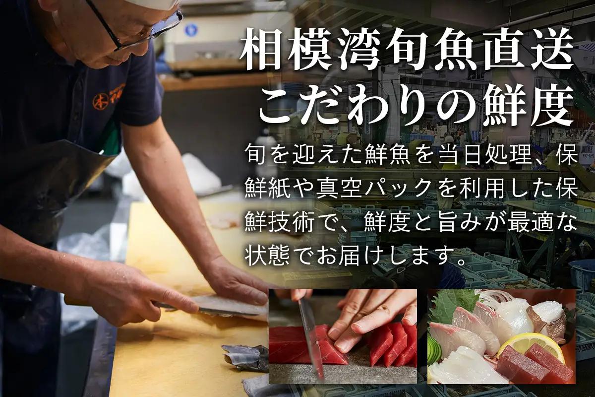 [ととパッチョ] 相模湾のいさき 計240g (60g×4袋)《手軽にカルパッチョができるお魚スライス真空パック －80℃旬間凍結品》 [0915]