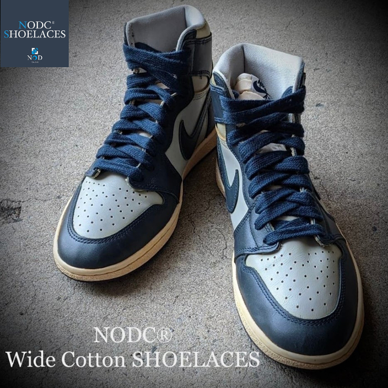 NODC Wide Cotton SHOELACES［173N22］