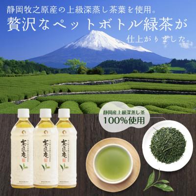 ふるさと納税 牧之原市 静岡県牧之原産一番茶厳選 茶匠庵 緑茶ペットボトル 500ml×24本 |  | 01