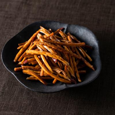 ふるさと納税 館林市 地元老舗醤油使用芋けんぴ160g×5個&ご当地ソース使用黒けんぴ160g×4個入り　計9個入り |  | 02