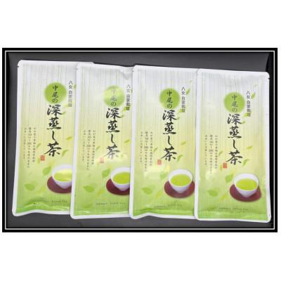 ふるさと納税 八女市 八女茶　深蒸し茶400g |  | 01