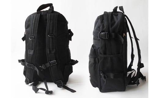 005-124　【ブラック】Revolla　多収納　撥水リュック　18リットル　男女兼用