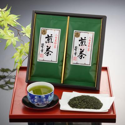 ふるさと納税 飯塚市 八女星野産上級茶詰合せ