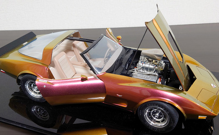 プラモデル オオタキ 1/12 シボレーコルベットC3 POOH'S MODELING WORKS 模型 ビッグスケール キット タミヤ模型 車 ホビー おもちゃ 玩具 インテリア 置物 プラモ 北海