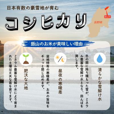 ふるさと納税 飯山市 【先行予約】《 令和8年産 新米 》 飯山産 こしひかり 精米 10kg_戸狩サンファーム |  | 01