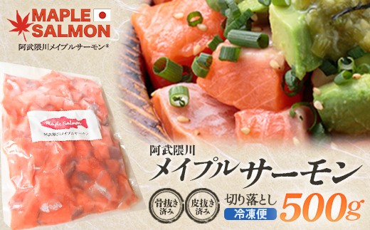
                  阿武隈川メイプルサーモン 切り落とし500g 1袋　【07461-0254】
                