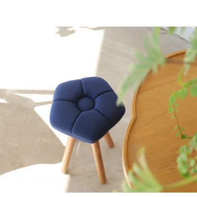 ふるさと納税 大川市 monaca stool:kikyo【ネイビー/栴檀/高さ45cm】 |  | 01