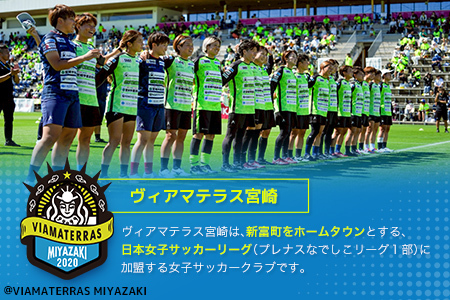 活動支援 ヴィアマテラス宮崎 500,000円 スポーツ 支援 S29-05