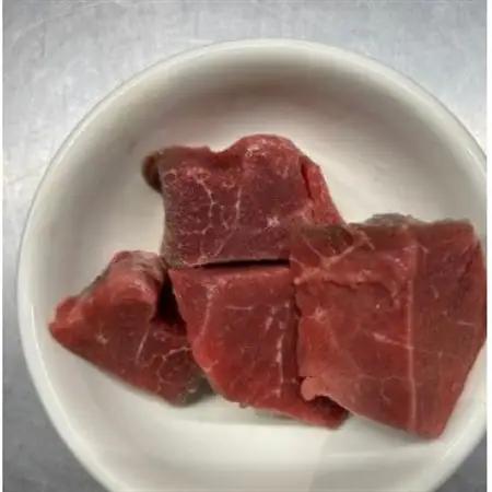 【冷凍】牛肉ブロック ペット用　計3kg(1kg×3パック)【配送不可地域：離島】【1640661】