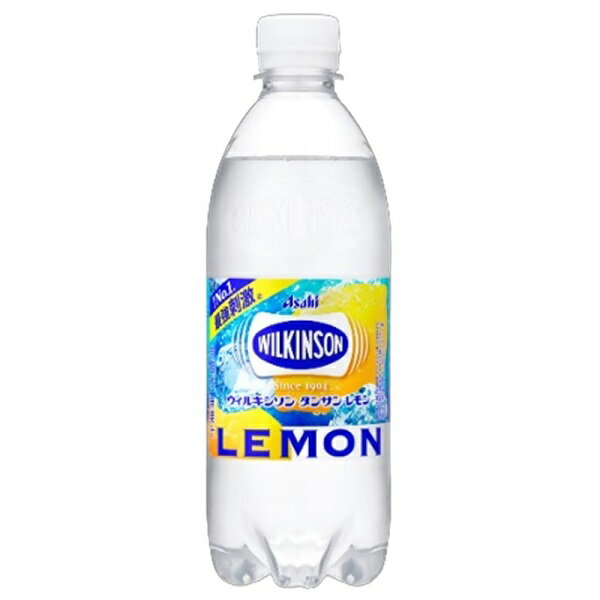 【ふるさと納税】アサヒ ウィルキンソン タンサン レモン 炭酸水 500ml×24本　送料無料 静岡県 富士宮市