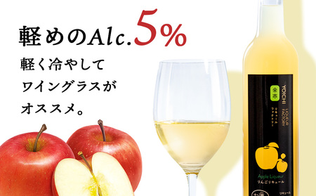 【定期便12ヵ月】種類おまかせ りんごリキュール 2本〈余市リキュールファクトリー〉_Y020-0617