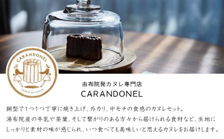 由布院発カヌレ専門店「CARANDONEL」カヌレ10個セット 【カヌレ 焼菓子 人気カヌレ おすすめカヌレ 湯布院 由布院 ゆふいん】