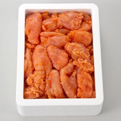 ふるさと納税 大刀洗町 訳アリ!!辛子明太子切れコロ　1kg【無着色】(大刀洗町) |  | 01