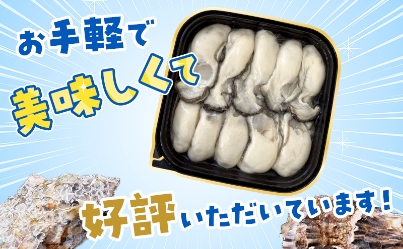 【 2ヵ月 定期便 】牡蠣 北海道 厚岸産 牡蠣むいちゃいました！ 生食用 500g (各回500g×2ヶ月分,合計1kg)