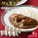 【ふるさと納税】レストラン勝オリジナル伊萬里牛 カレー【中辛】8食分 J724