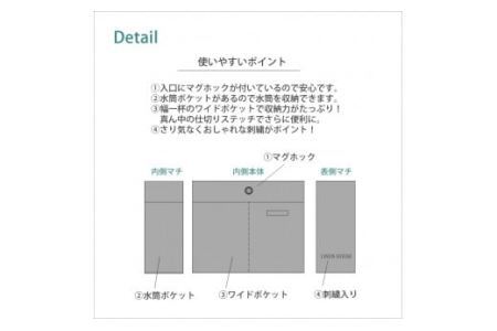 DD-11.【心ときめく煌めきバッグ】インナーバッグ付き リネン トートバッグ／Grey-silver