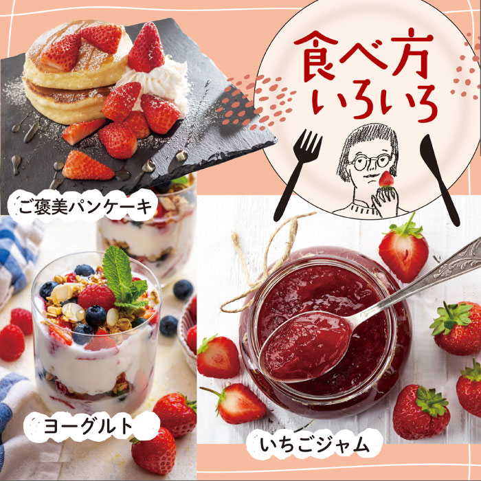 【全2回定期便】【先行予約・2024年3月初旬より順次発送】【 数量限定 】 あまおう いちご 1,620g ( 約 270g × 6パック ) 糸島市 / 株式会社HSP-テクノ [AZL006]