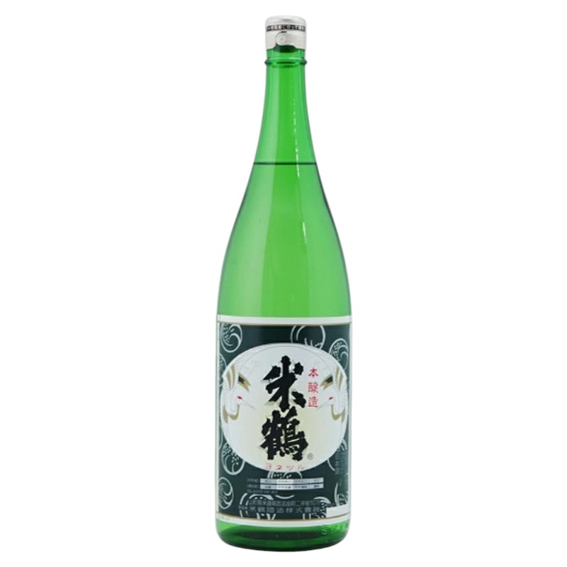 【ふるさと納税】《全国燗酒コンテスト金賞受賞》 米鶴 本醸造 1.8L 1本 日本酒 [tk06ayt180071 山形県 高畠町 小田部商店] 一升瓶 1800ml お酒 酒