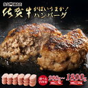 【ふるさと納税】【選べる内容量】 特製 佐賀牛入 ハンバーグ 100gx9個・100gx18個 ブランド牛 黒毛和牛 九州 佐賀 送料無料 A5～A4 人気 ランキング 高評価 牛肉 国産 佐賀県産 肉 お肉 牛肉 ハンバーグ セット ギフト 贈答 贈答用 人気 ランキング 【A090-016】