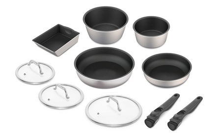 フライパンセット ダイヤモンドグレイス 10点セット DG-S10S シルバー アイリスオーヤマ ダイヤモンドコートパン なべ 料理 ダイヤモンドコーティング 耐摩耗性 調理器具 ih ガス オーブン