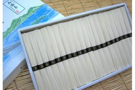 淡路島手延そうめん　御陵糸（古物）　2kg紙箱入り