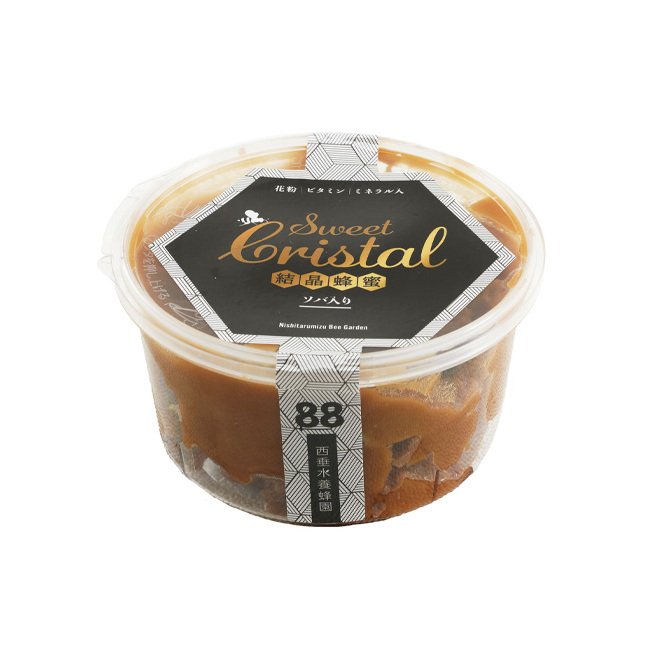 北海道美深産 天然『結晶』はちみつ500g ［そば］_イメージ2