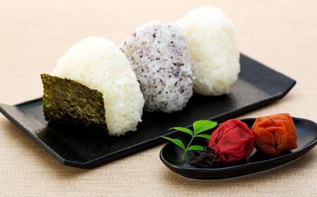 杉田梅干ししそ漬け1個 と杉田梅干し白漬け1個、赤しそふりかけ1個の詰め合わせ AFE0002