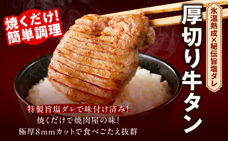 焼肉 福袋 4種セット 定期便 2kg×4回【氷温熟成×特製ダレ 食べ比べ 小分け 500g 牛肉 牛タン ヒレ ハラミ バラ 数量限定 毎月配送コース】