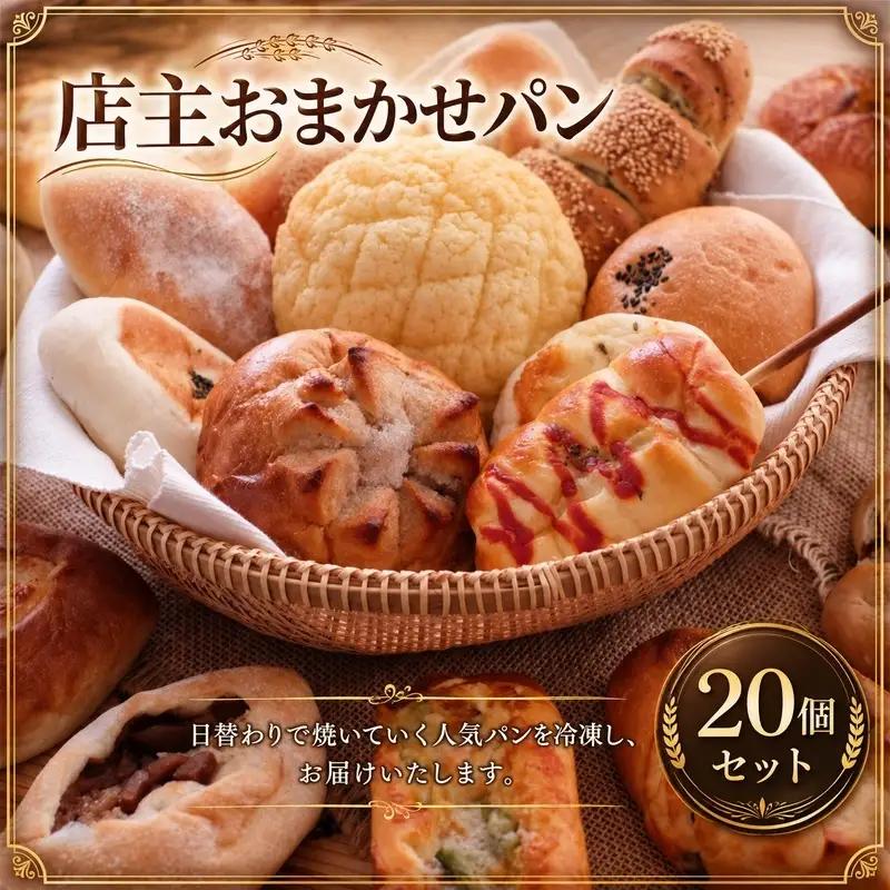 パン 詰め合わせ 20個 国産小麦 冷凍 パン