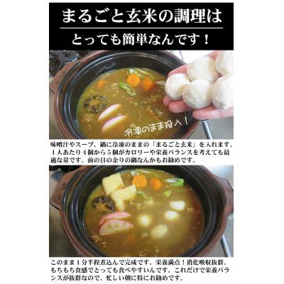 ふるさと納税 北名古屋市 <冷凍>まるごと玄米(20個入り)15袋でお届け |  | 02