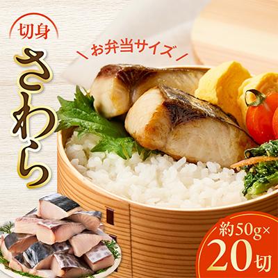ふるさと納税 泉佐野市 【お弁当サイズ】さわら 切身 約50g×20切れ 小分け 1kg 訳あり G3708